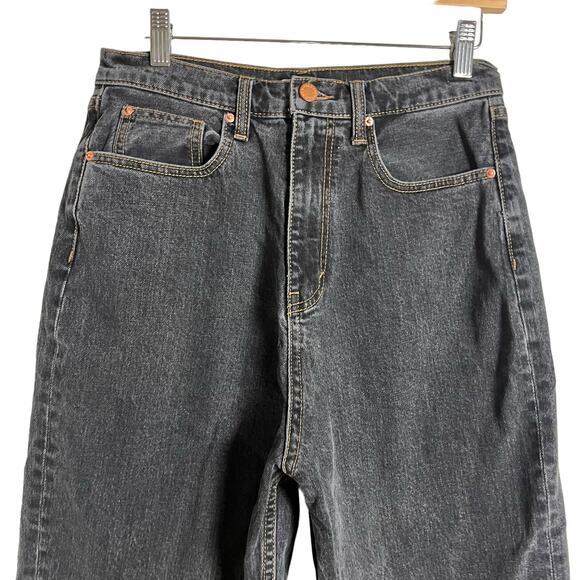WeWoreWhat Dani Washed Black Modern Boyfriend High Rise Jeans Size 28 - Picture 4 of 11